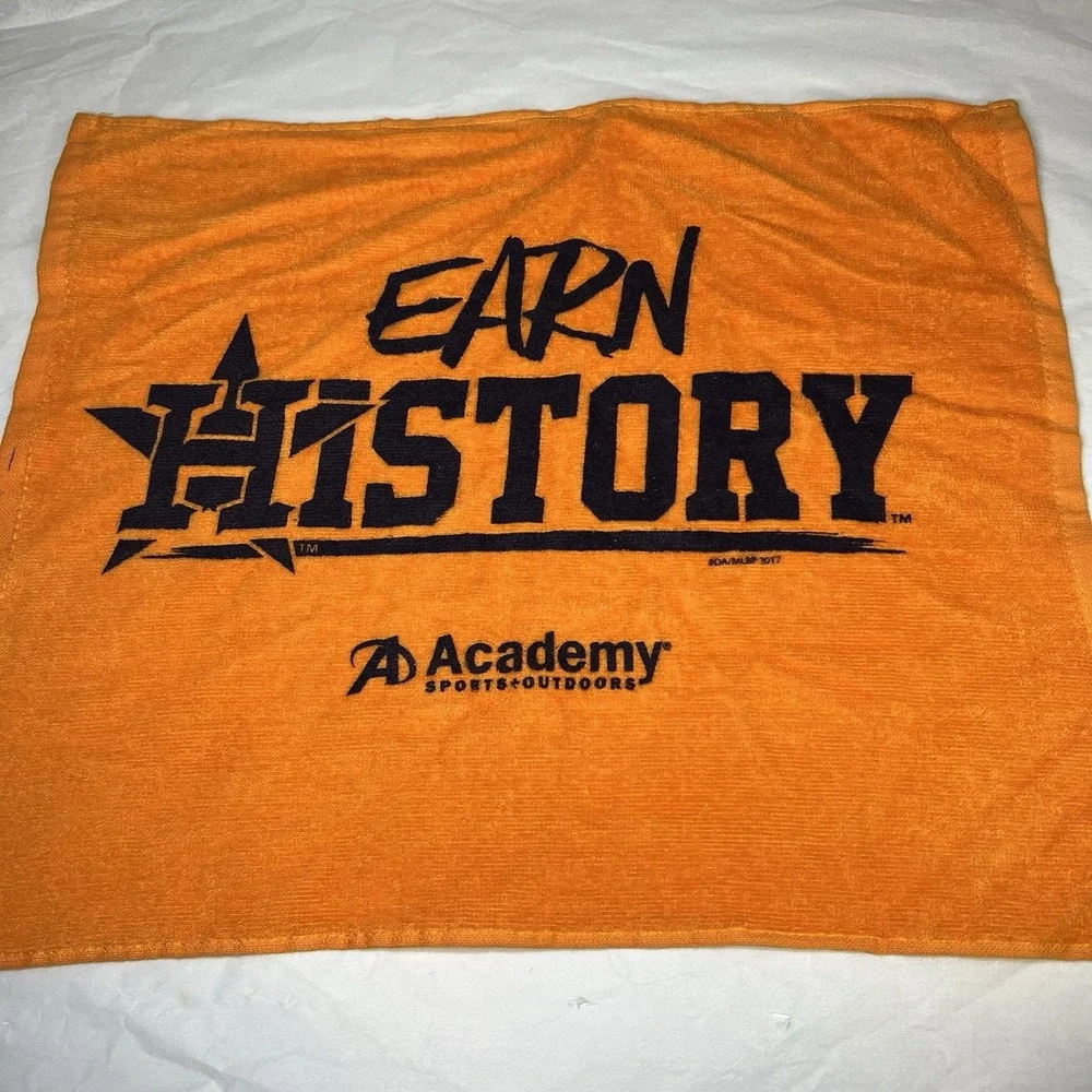 Houston Astros 2017 Playoff Earn History Rally Towel SGA Academy‎